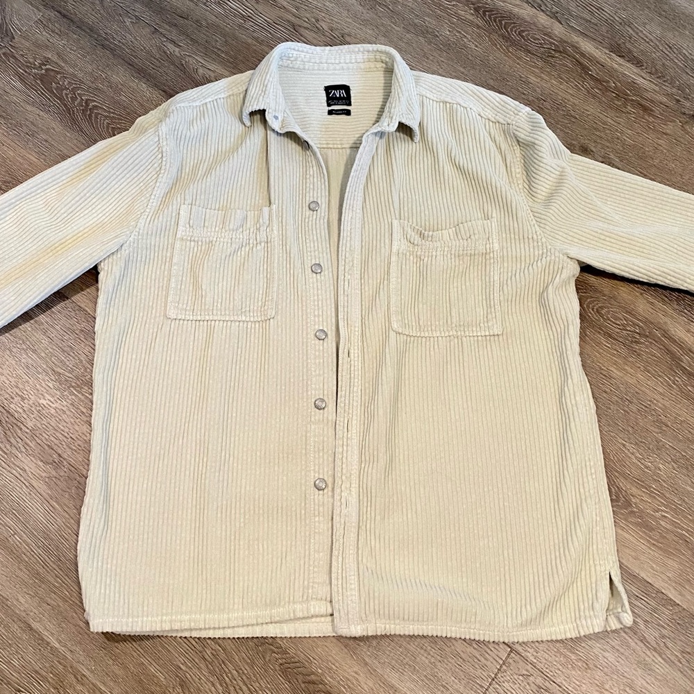 Zara corduroy shirt